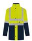HI VIS SAFETY JACKET WITH REFLECTIVE TWO TONE