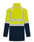 HI VIS SAFETY JACKET WITH REFLECTIVE TWO TONE