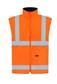 HI VIS SAFETY REVERSIBLE VEST WITH REFLECTIVE