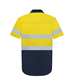 RIGGERS HI VIS ULTRA COOL SHORT SLEEVE COTTON VENTED SHIRT WITH REFLECTIVE TWO TONE