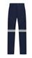 LIGHT WEIGHT 100% COTTON DRILL CARGO TROUSERS WITH REFLECTIVE