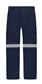 LIGHT WEIGHT 100% COTTON DRILL CARGO TROUSERS WITH REFLECTIVE