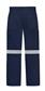 LIGHT WEIGHT 100% COTTON DRILL CARGO TROUSERS WITH REFLECTIVE
