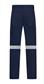 HEAVY WEIGHT 100% COTTON DRILL CARGO TROUSERS WITH REFLECTIVE