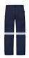 HEAVY WEIGHT 100% COTTON DRILL TROUSERS WITH REFLECTIVE