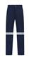 RIGGERS HEAVY WEIGHT 100% COTTON DRILL TROUSERS WITH PERFORATED REFLECTIVE AND CROTCH GUSSET