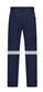 RIGGERS HEAVY WEIGHT 100% COTTON DRILL TROUSERS WITH PERFORATED REFLECTIVE AND CROTCH GUSSET